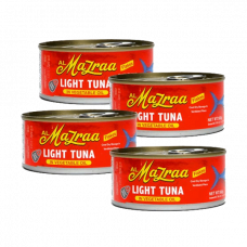 AL MAZRA LIGHTMEAT TUNA IN OIL 4X160GM 