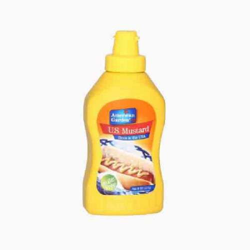 AMERICAN GARDEN YELLOW MUSTARD SQUEEZE 9 OZ حديقة امريكان ماستارد اصفر9از