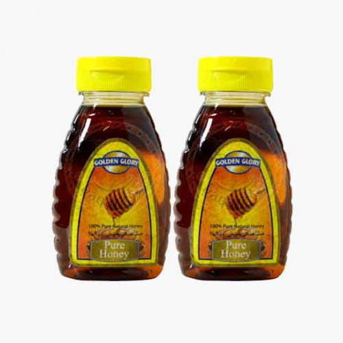 GOLDEN GLORY PURE HONEY JAR 2X250GM 0