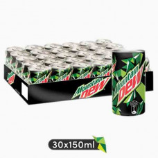 MOUNTAIN DEW CAN 150ML مياه غازية ماونتن ديو 150 مل  