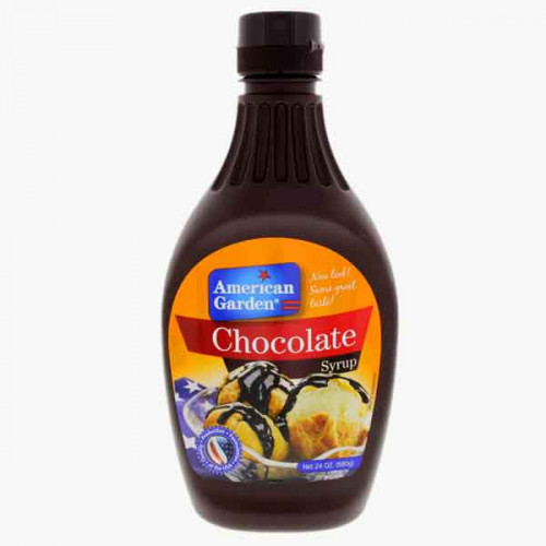 AMERICAN GARDEN SYRUP CHOCOLATE 24 OZ شراب شوكلاته امريكان جاردن 24از