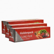 GOLDEN PACK CLING FILM 3X200GM 0