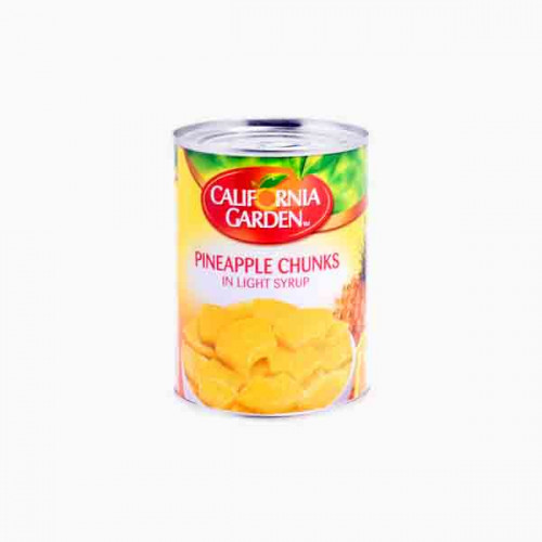 CALIFORNIA GARDEN PINEAPPLE CHUNK 15 OZ قطع اناناس ح/ك 15س ز