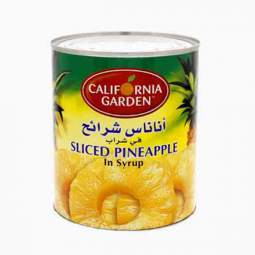 CALIFORNIA GARDEN PINEAPPLE SLICES 30 OZ شرائح اناناس ح/ك 30س ز