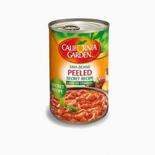 CALIFRONIA GARDEN PEELD FOUL MEDAMMAS 450GM فول مدمس مقشور حديقة كالفورنيا450جرام