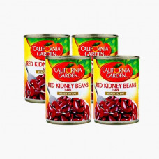 C/GARDEN 4 RED KIDNEY BEANS 4X440GM 10% OFF فاصولياء حمراء 4*440 جرام 10%بالمائة تخفيض