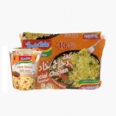 INDOMIE NOODLES PROMOTIONS 10X75GM + 55 GM CUP NOODLE OFFER اندومي نودلز 10*75 جرام + 55