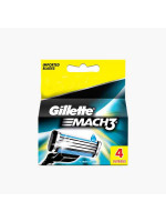 GILLETTE MACH3 CATRIDGE 4S جيليت شفرات الحلاقة ماك..