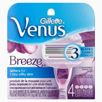 GILLETE VENUS BRZ RAZOR 4'S جيليت شفرات الحلاقة 4 ..