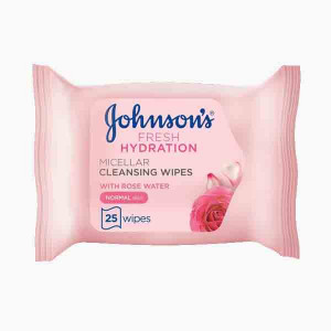 J&J HYDRATION MICELLAR C/WIPES 25S جيلي للتنظيف وي..