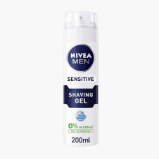 NIVEA SHAVING GEL- SENSITIVE 200 ML جل الحلاقة للبشرة الحساسة 200ملي