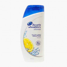 HEAD & SHOULDER SHAMPOO NATURAL FRESH 700ML شامبو انتعاش الليمون 700ملي