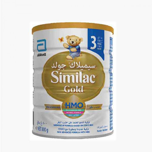 SIMILAC GOLD STAGE 3 800GM سيملاك جولد المرحلة 3 800 جرام