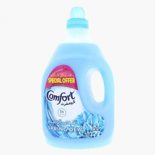 COMFORT SPRING DEW 4 LTR PRICE OFF معطر الملابس 4لتر 