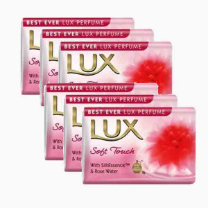 LUX BAR SOFT TOUCH 5+1 GF-FLBM 120GM صابون لوكس نا..
