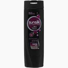 SUNSILK SHAMP BLACK SHINE(SDY) 400ML شامبو صانصلك اللمعان الاسود 400 مل 