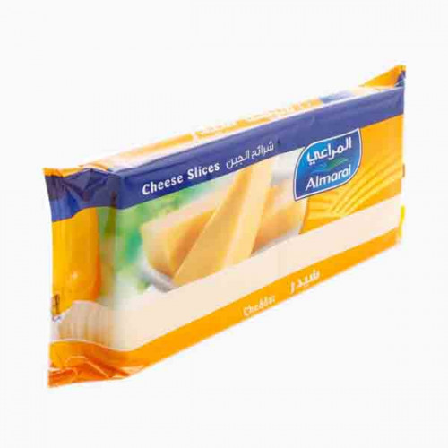 ALMARAI CHEESE SLICES CHEDDAR 400GM جبنة شرائح المراعي 400جرام