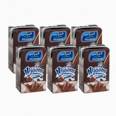 ALMARAI UHT MILK NIJOOM CHOCOLATE 150ML 5+1 FREE حليب شوكلاته المراعي 150مل