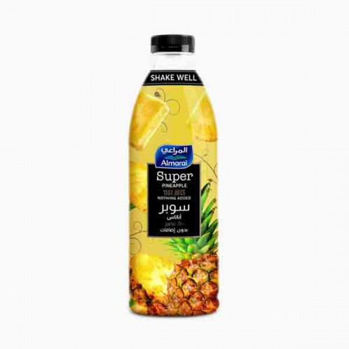 ALMARAI FRESH SUPER JUICE PINEAPPLE 1L المراعي عصير اناناس  ممتاز 1 لتر