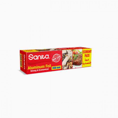 SANITA ALU. FOIL 30CMX90M سانتيا ورق قصدير  30سم * 85 سم