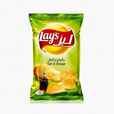 LAYS CHIPS SALT & VINEGAR 14 GM شيبس مملح&خل ليز14جرام