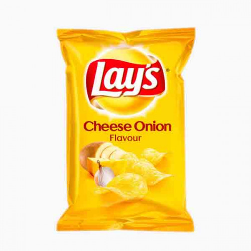 LAYS CHIPS CHEESE ONION 14 GM شيبس ليز 14جرام