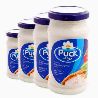 PUCK WHITE JAR CHEESE 4X240GM جبنة بوك 4×240جرام..