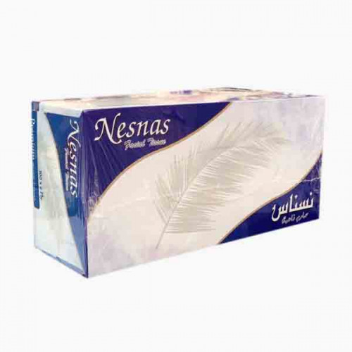 NESNAS FACIAL TISSUE 100X2PLY مناديل نسناس 100*2