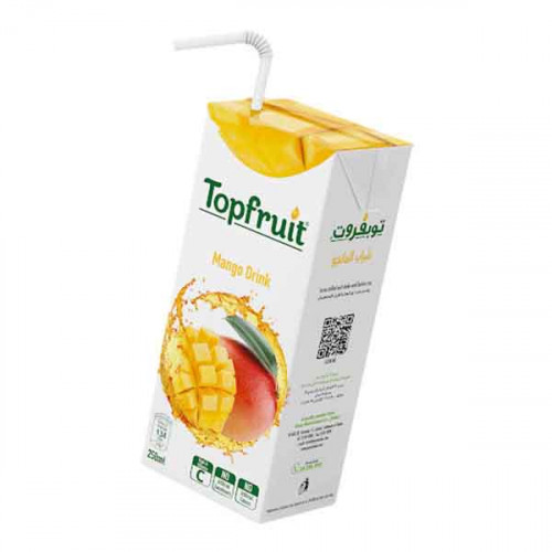 TOP FRUIT MANGO JUICE DRINK 250ML عصير توب فروت - المانجو 250 مل 