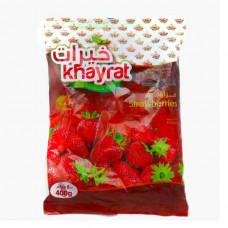 KHAYRAT FROZEN STRAWBERRY 400GM فراولة مجدمة خيرات 400جرام