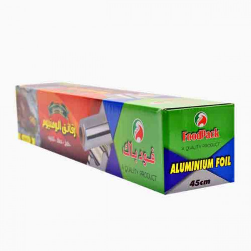 FOOD PACK ALUMINIUM FOIL 45CM 0