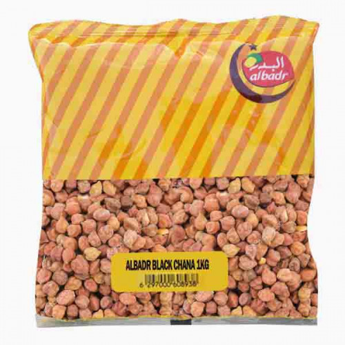 ALBADR BLACK CHANA 1KG دنجو اسود البدر 1كجم