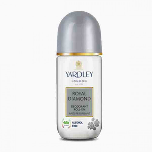 YARDLEY ROLL ON ROYAL DIAMOND 50 ML  ياردلي عطر دايموند 50 مل