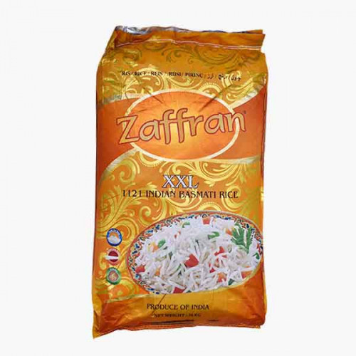 ZAFFRAN BASMATI RICE INDIAN1121 XXL 39 KG أرز بسمتي الهندي الفاخر زعفران 39 كغ 