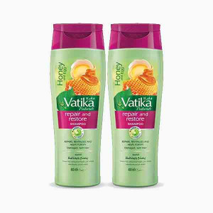 DABUR VATIKA SHAMPOO NRS& PROTECT 2X400 ML 0
