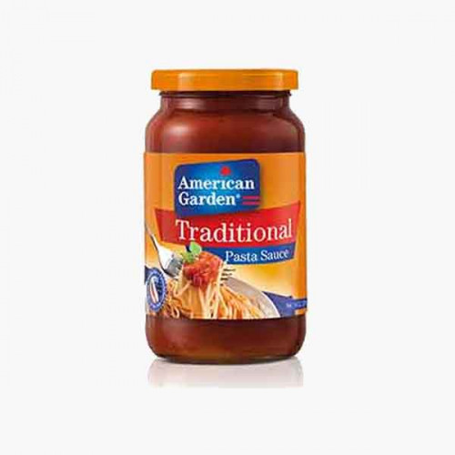 AMERICAN GARDEN PASTA SAUCE MUSHROOM 26 OZ شطة باستا حديقة امريكان 26از