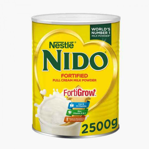 NESTLE NIDO MILK POWDER TIN 2.5 KG مسحوق حليب نيستيل 2.5كجم