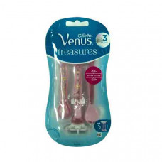 GILLETTE VENUS 447 PINK DISOSABLE 3 شفرات وردية يمكن التخلص منها 3