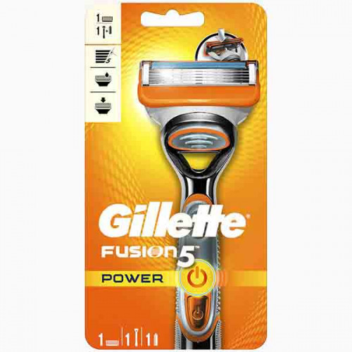 GILLETTE FUSION POWER RAZOR جيليت ماكنة الحلاقة فيوجين باور 