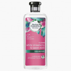 HE SHMP WHITE STRAWBERRY&MINT 400ML هيربل اسنسز شامبو بالنعناع كلين  وايت 400 مل 