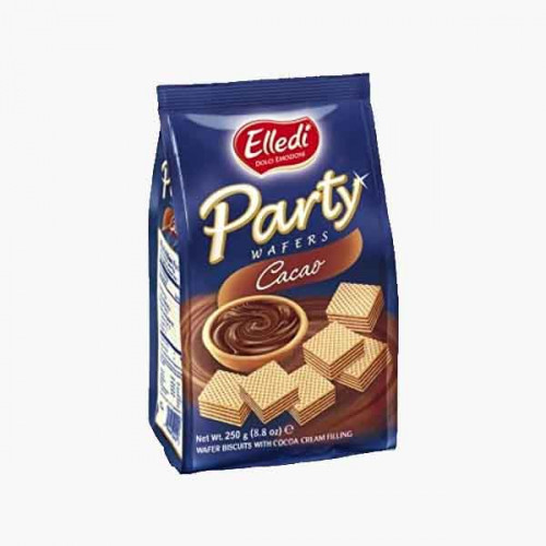 ELLEDI PARTY WAFERS CACAO 250 GM وافر كاكاو يلادي 250جرام