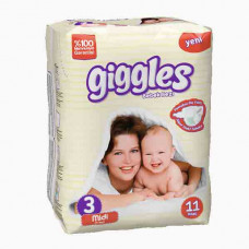 GIGGLES PREMIUM MIDII 5-9 KG TWIN PACK 0