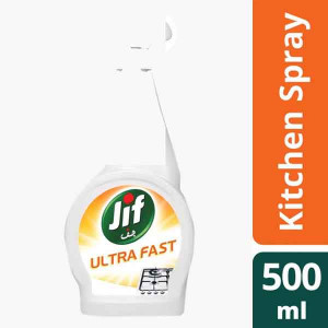 JIF ULTRA FAST KITCH SPRAY 500 ML جف منظف المطبخ  ..