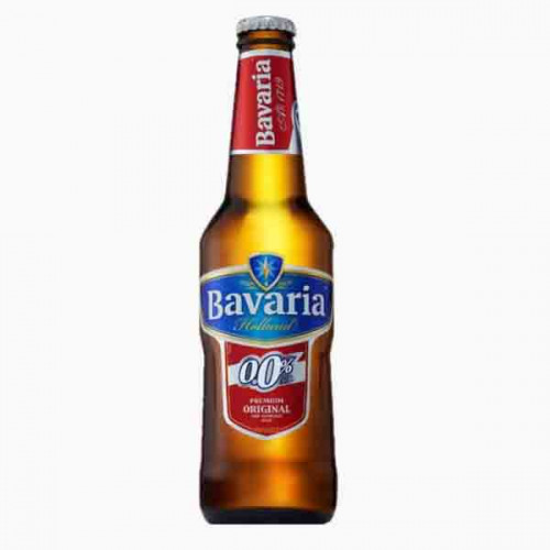 BAVARIA BEER BOTTLE REG 330ML بافيريا بير بدون كحول 330 ملي