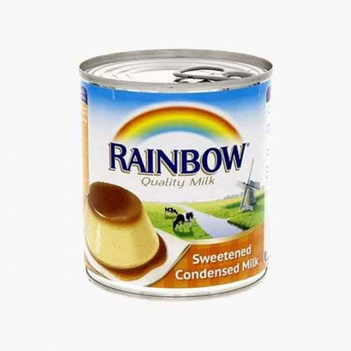 RAINBOW SWEET CONDENSED MILK 397GM حليب مكثف ابوقوس 397 جرام