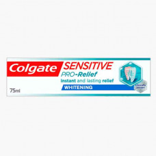 COLGATE SENSITIVE PRO-RELIEF WHITENING 75ML كولجيت معجون الاسنان الحساسة برو ريليف للتبيض 75 م