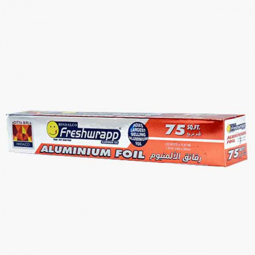 FRESHWRAPP ALUMINIUM FOIL 75 SQ FT فريش وراب قصدير 75 SQFT