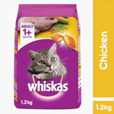 WHISKAS CHICKEN 1.2 KG ويسكاس طعام بنكهة السلمون 1.2كغ 