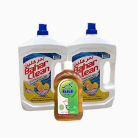 BAHAR CLEAN DISINFECTANT 2X3 LTR+500 ML ANTISEPTIC..