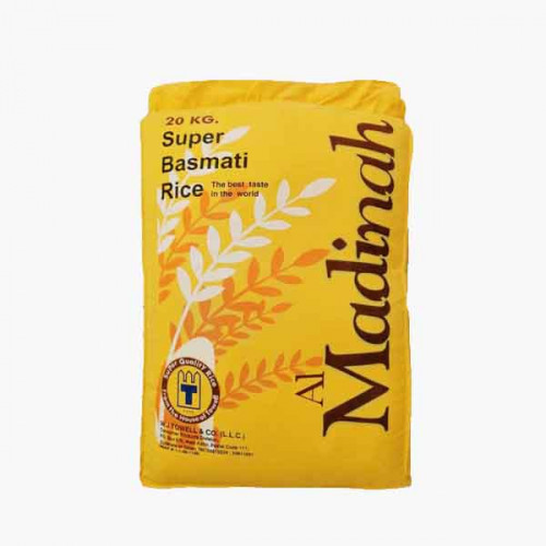 AL MADINAH BASMATI RICE 20KG ارز بسمتي المدينة20كجم